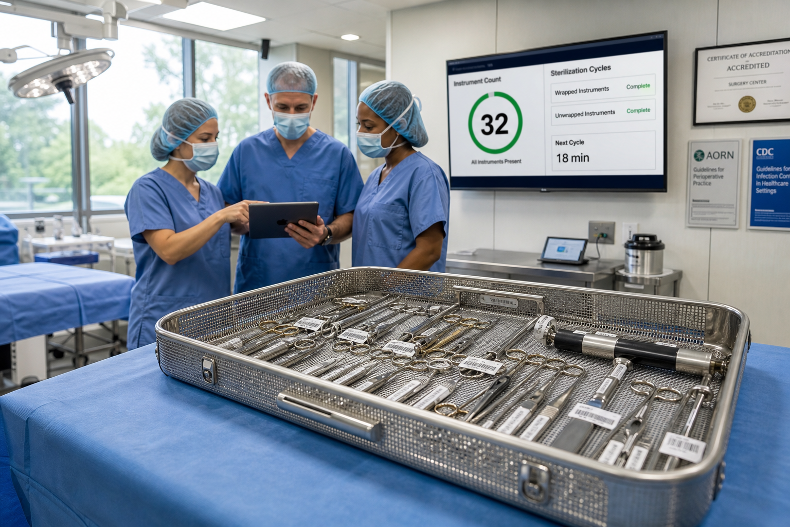 Same-Day Surgical Instrument Tracking for ASCs in 2026